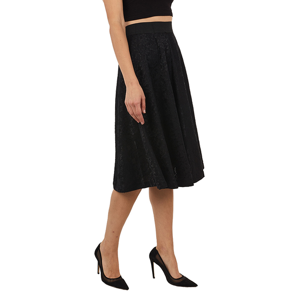 Network Skirt Women Black - Picture 2 of 5